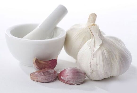 garlic to eliminate parasites