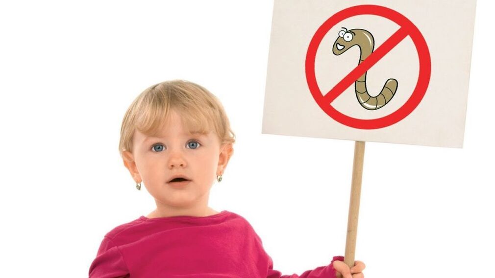 Children are most likely to be infected with worms