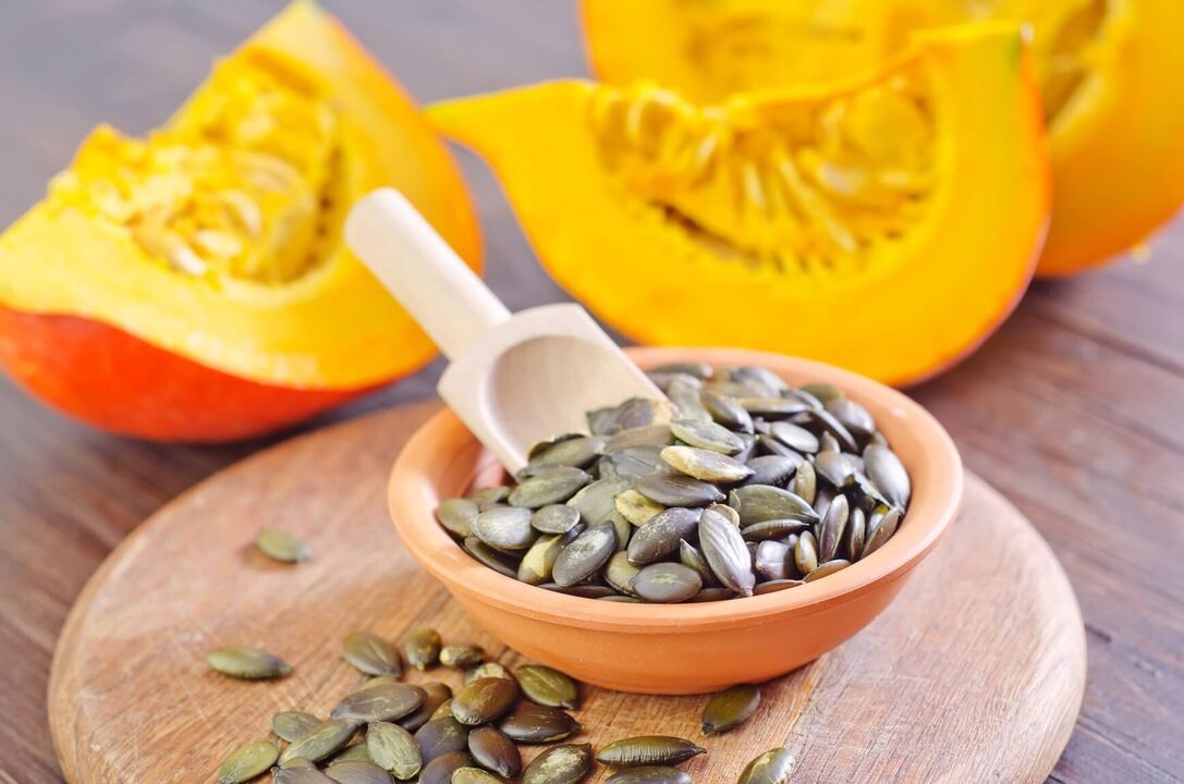 pumpkin seeds to eliminate worms from the body