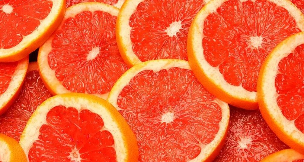 Grapefruit against verses