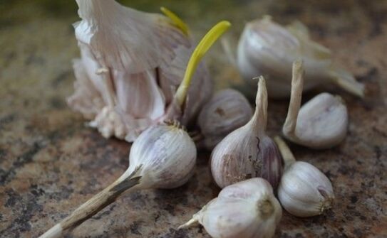 garlic to eliminate parasites from the body